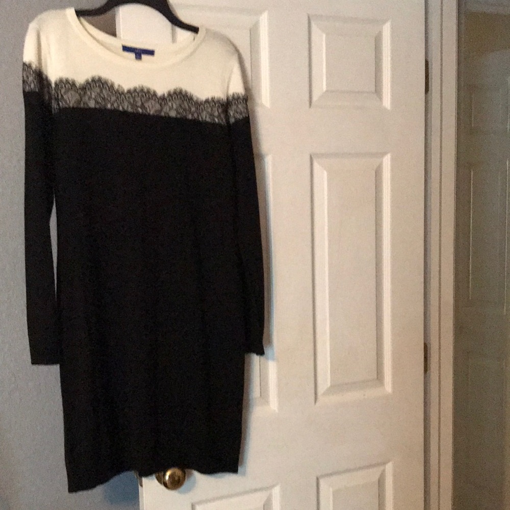 Cute black and white dress 👗 from Kohl’s XL